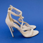 Cesare Paciotti high-heeled sandals used, size 40, beige