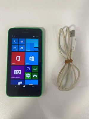 Nokia Lumia 630 μεταχειρισμένο πράσινο με καλώδιο