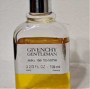 Vintage Givenchy Gentleman Eau De Toilette 109 ml / 3 2/3 fl oz Splash.  90% Vol. Original Formula.