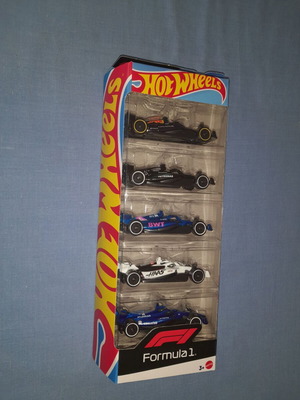 Σετ Hot Wheels Formula 1 με πέντε καινούργια μεταλλικά αυτοκινητάκια