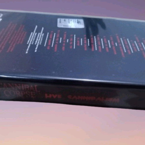 Cannibal Corpse Live Cannibalism VHS 2000 like new
