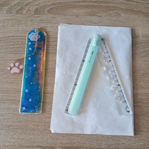 School stationery set with pastel pencil case and panda pen