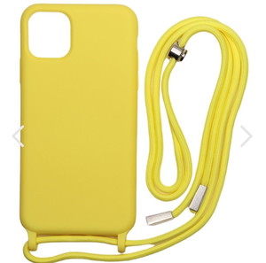 Silicone Case Lace Apple iPhone Xs Max Κίτρινη