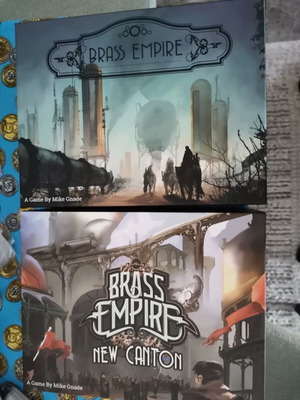 Brass Empire board game with expansion new