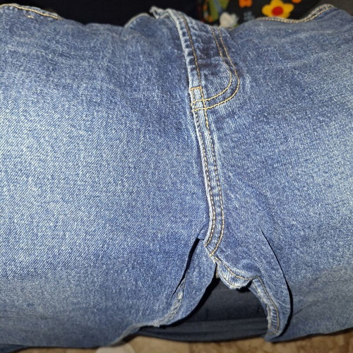 Zara Blue Denim Cut-Off Shorts Like New, Size EU 46