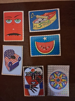 Figurine Panini stickers 1985 like new, set of 6