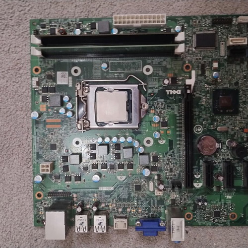 Motherboard kit used with LGA 1155, 4GB RAM and Pentium G620 processor