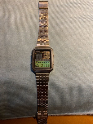 Ρολόι χερός ανδρικό Seiko H127-5000 1980 μεταχειρισμένο, μεταλλικό μπρασελέ