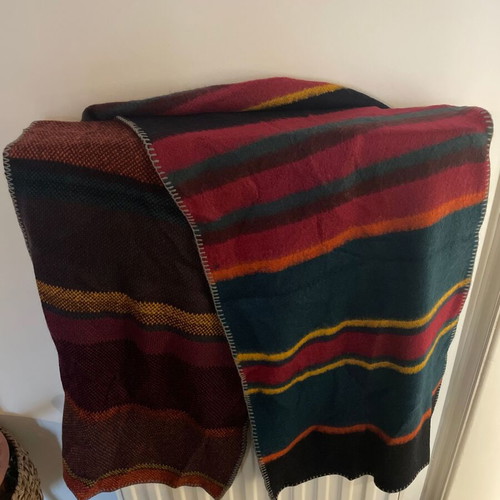 Striped wool scarf Accessorize used