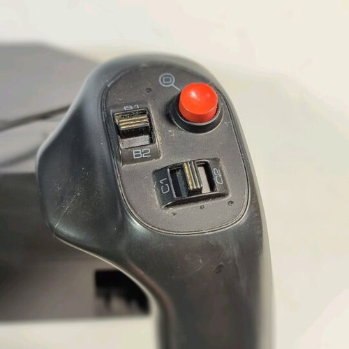 Saitek Pro Flight Yoke System used, flight simulation system for PC