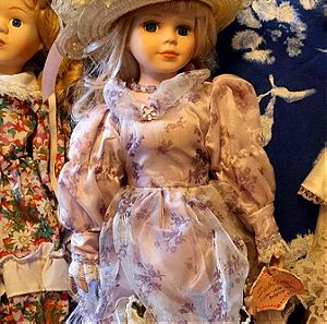 vintage antique ceramic doll