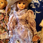  vintage antique ceramic doll