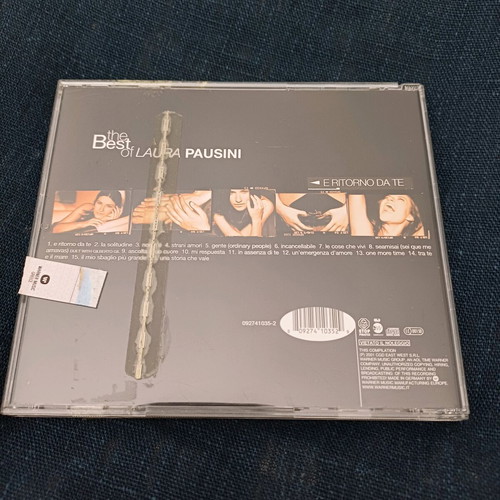The Best Of Laura Pausini: E Ritorno Da Te CD album like new, pop