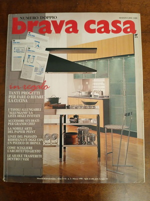 Brava Casa magazine March 1990 like new