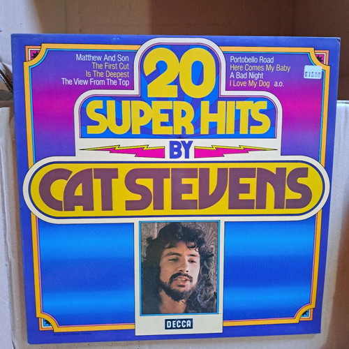 Cat Stevens 20 Super Hits vinyl LP used, rock