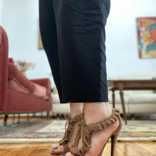 Toi&Moi suede heels like new, size 38, brown