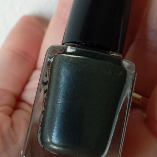 Annie nail polish new, dark gray pearl 12 ml