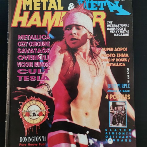 Metal Hammer & Heavy Metal magazine issue 82, October 1991