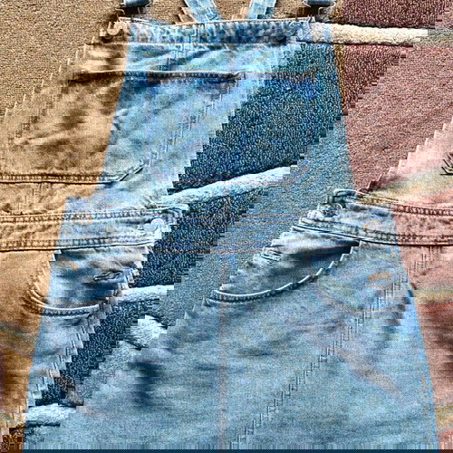 Jean σαλοπέτα Zara μπλε, σαν καινούργιο, μέγεθος S