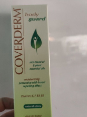 Εντομοαπωθητικό σπρέι Coverderm 100ml υποαλλεργικό, πακέτο 12 τεμάχια