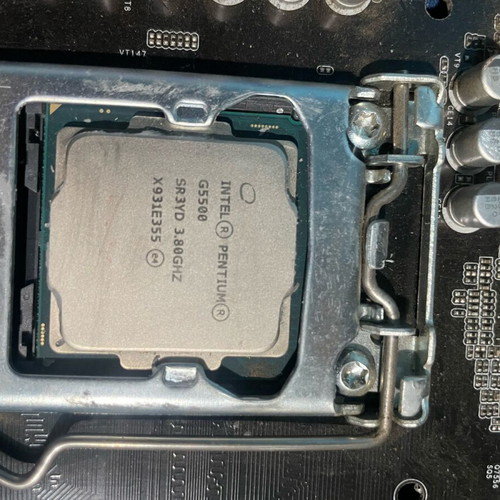 ASRock H110 Pro BTC+ motherboard with Intel Pentium Gold 5500 processor like new