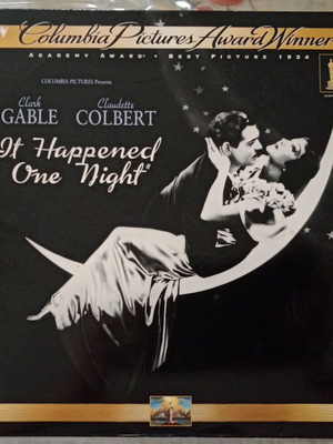 It Happened One Night LaserDisc like new, comedy 1934