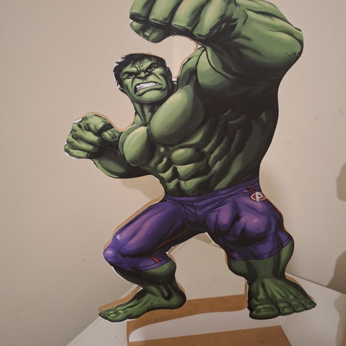 Marvel wooden figures set of 4 new, 40 cm each