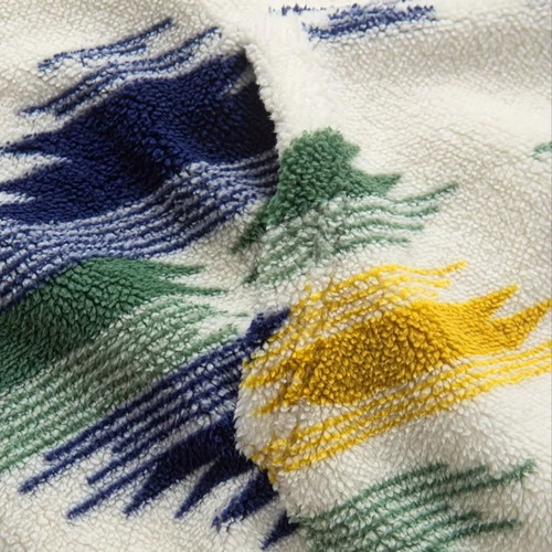 Fleece sweatshirt with design new, size M