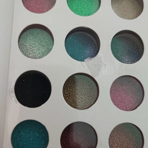 Caviar Beads Set 12 Colors for Nail Art New
