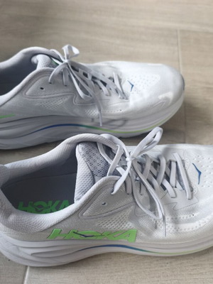 Hoka Clifton 10 ανδρικά αθλητικά παπούτσια μέγεθος 48, σαν καινούργιο, γκρι
