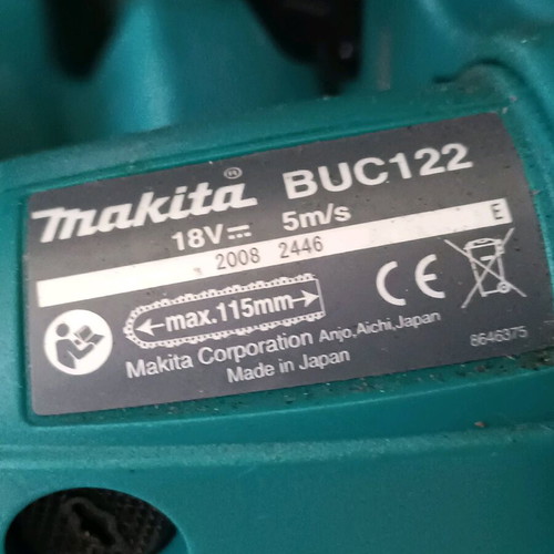 Makita battery chainsaw