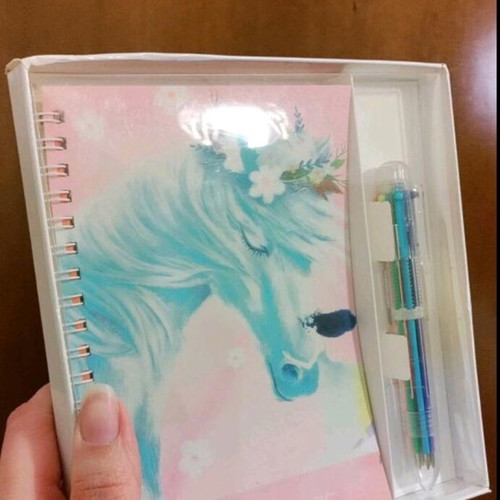 Notebook set with pen and multiple tips new