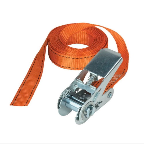 Load securing straps with ratchet new, 5m length, 130kg capacity