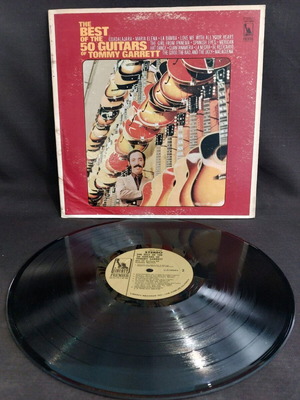The Best Of The 50 Guitars Of Tommy Garrett vinyl used, classical