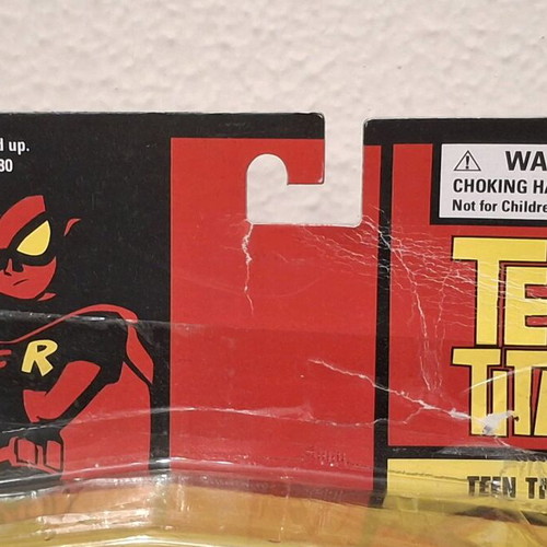 Teen Titans Robin & Starfire figure set Bandai 2003 new
