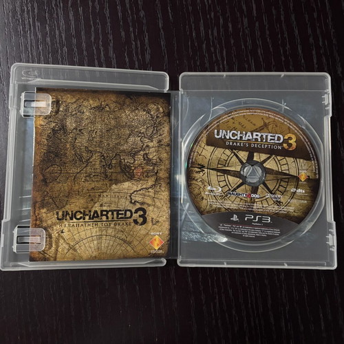 Uncharted 3 PS3 game