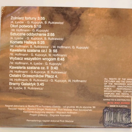 Turbo Kawaleria Szatana CD digipack like new, Metal Mind edition