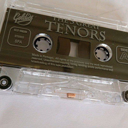 The Three Tenors collectible cassette new, classical music