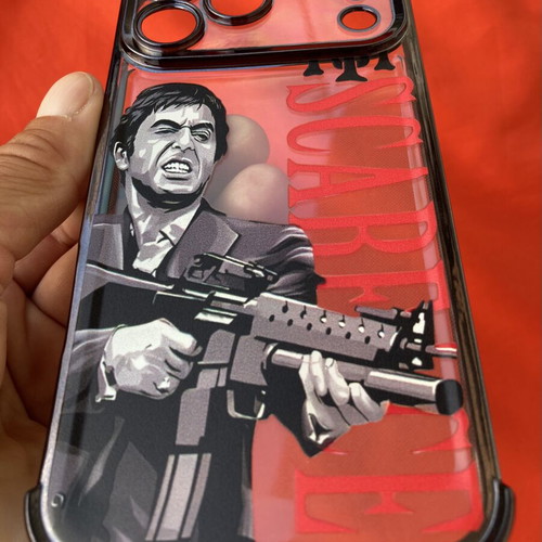 IPhone 17 Pro Max Silicone Case Scarface Tony Montana Al Pacino New