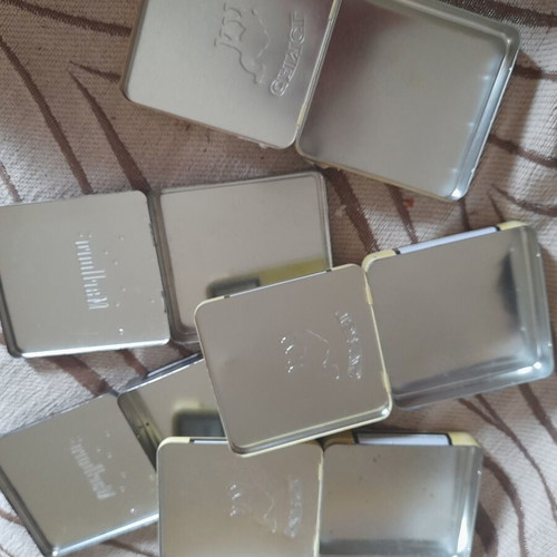 Camel & Marlboro Collectible Metal Tobacco Cases Set of 5 Limited Edition
