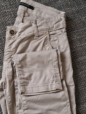 Queguapa women's pants beige like new, XS-S