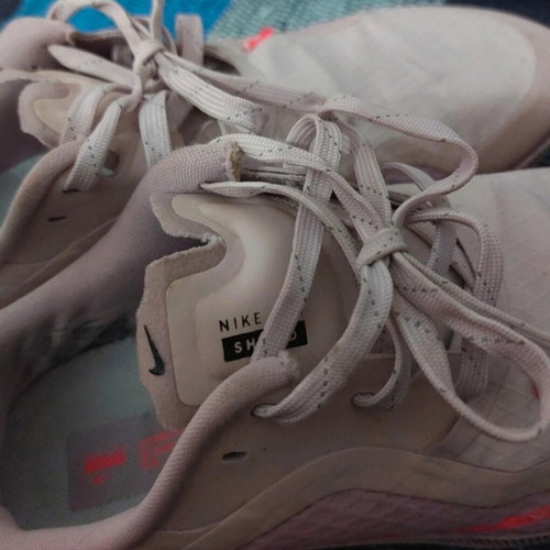 Nike Run dusty pink athletic shoes used, size 40.5