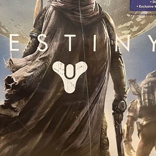 Destiny PS3 game used with booklet and worn case