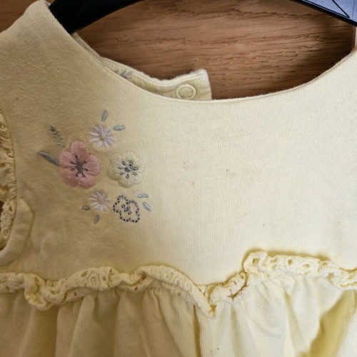Mothercare dresses used for 6-9 months with integrated bodysuit