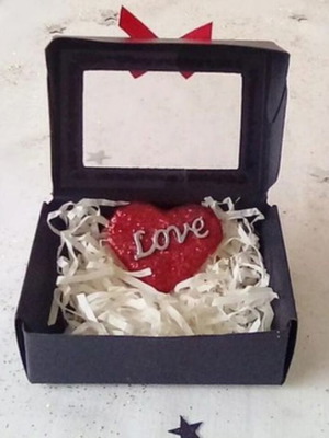 Handmade Heart Magnet new, symbolic gift for teacher