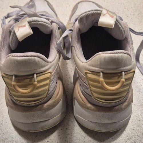 Puma RSX Running System women's size 36 like new, beige and pink