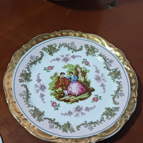 Alt Mitterteich Bavaria Art Collection porcelain set with 24K gold