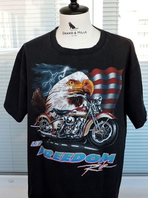 Let The Freedom Ride men's Red Rock t-shirt used, size XXL