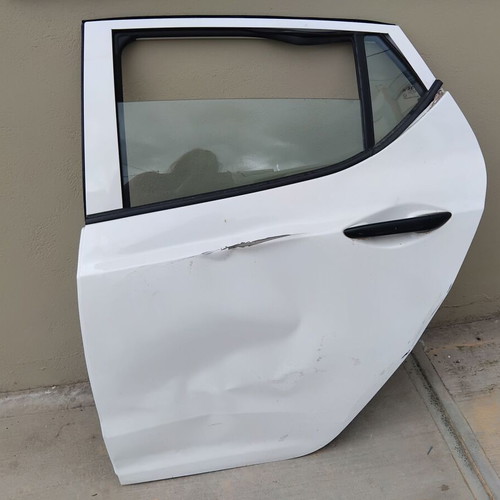 Hyundai i-10 rear left door 2014-2019 used, Polar White