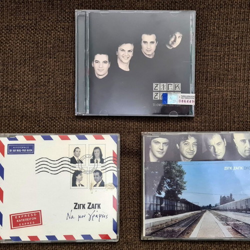 Zig Zag 3 CDs like new, laiko